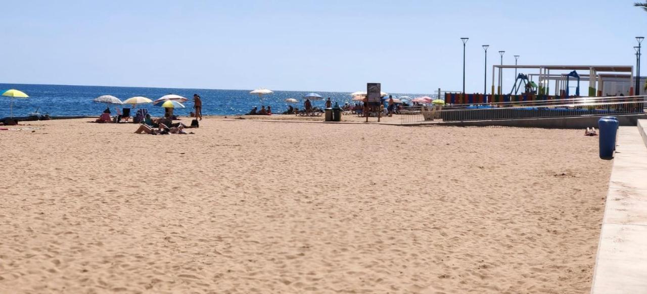 Arguineguin Beach Lux Solarium Street Bagian luar foto
